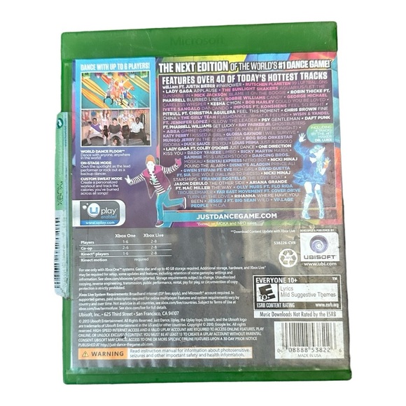 X Box One Just Dance 2014 Video Game - Picture 2 of 4